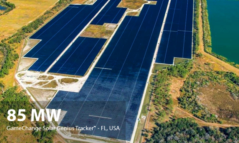 Spółka GameChange Solar wybrana do realizacji grupy inwestycji o łącznej mocy 2,3 GW z użyciem systemów Genius Tracker™ na Florydzie, USA  - ZielonaGospodarka.pl