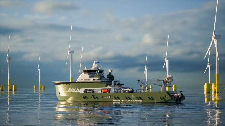 Damen prezentuje nową jednostkę morską przeznaczoną do wsparcia offshore - ZielonaGospodarka.pl