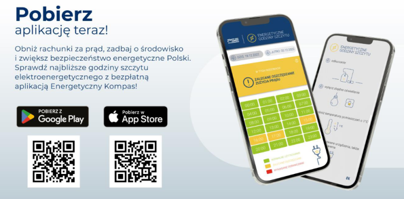 PSE udostępniły mobilną aplikację, pokazującą godziny szczytu systemu energetycznego - ZielonaGospodarka.pl