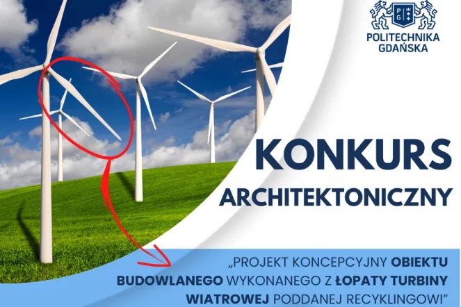  Konkurs na projekt koncepcyjny obiektu wykonanego z łopaty turbiny wiatrowej - ZielonaGospodarka.pl