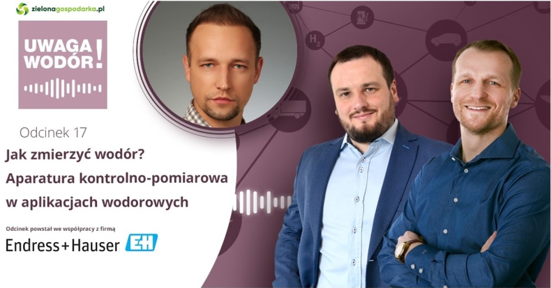 Uwaga Wodór! Podcast - Jak zmierzyć wodór? Aparatura kontrolno-pomiarowa w aplikacjach wodorowych - ZielonaGospodarka.pl
