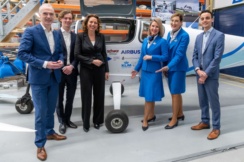 KLM i holenderska Politechnika wybuduje samolot na wodór - ZielonaGospodarka.pl