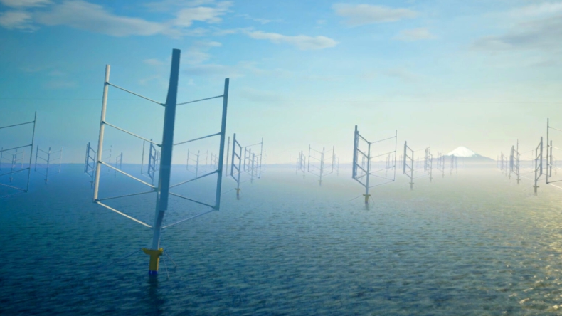 Japońskie firmy dołączają do demonstracyjnego projektu morskiej farmy wiatrowej Floating Axis [WIDEO] - ZielonaGospodarka.pl