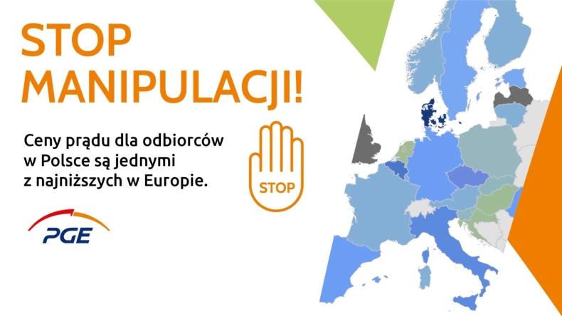 „Stop manipulacji!" – PGE startuje z kampanią informacyjną dotyczącą cen energii - ZielonaGospodarka.pl