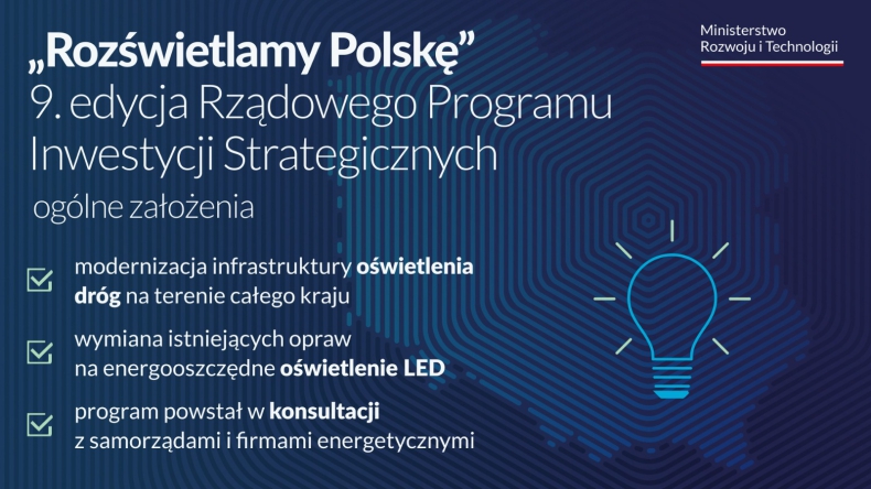MRiT: Startuje program „Rozświetlamy Polskę” - ZielonaGospodarka.pl