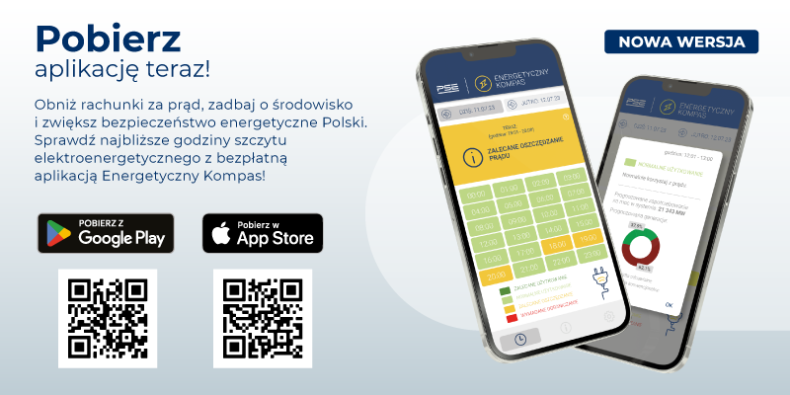 PSE: nowe funkcjonalności w aplikacji pokazującej stan systemu energetycznego - ZielonaGospodarka.pl