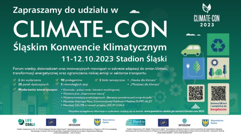 II Śląski Konwent Klimatyczny CLIMATE-CON 2023 na Stadionie Śląskim - ZielonaGospodarka.pl