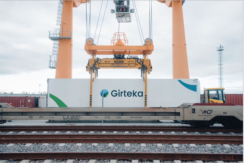 Girteka i CargoBeamer biją rekordy w przewozach intermodalnych – razem przetransportowali 20 000 naczep  - ZielonaGospodarka.pl