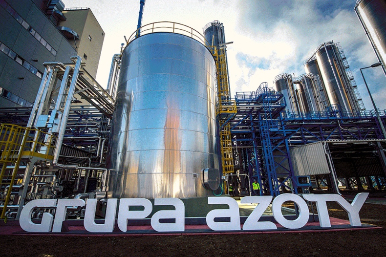 Grupa Azoty otrzymała 173 mln zł w ramach pomocy dla przemysłu energochłonnego - ZielonaGospodarka.pl