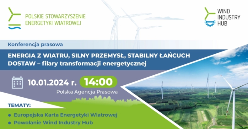 Konferencja prasowa „Energia z wiatru, silny przemysł, stabilny łańcuch dostaw – filary transformacji energetycznej” - ZielonaGospodarka.pl