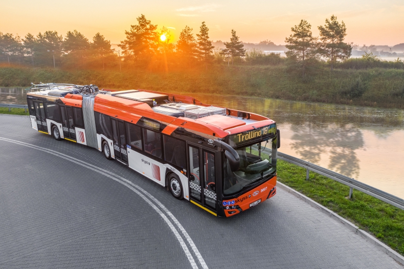 Solaris z rekordowym zamówieniem na elektryczne trolejbusy dla Genui  - ZielonaGospodarka.pl