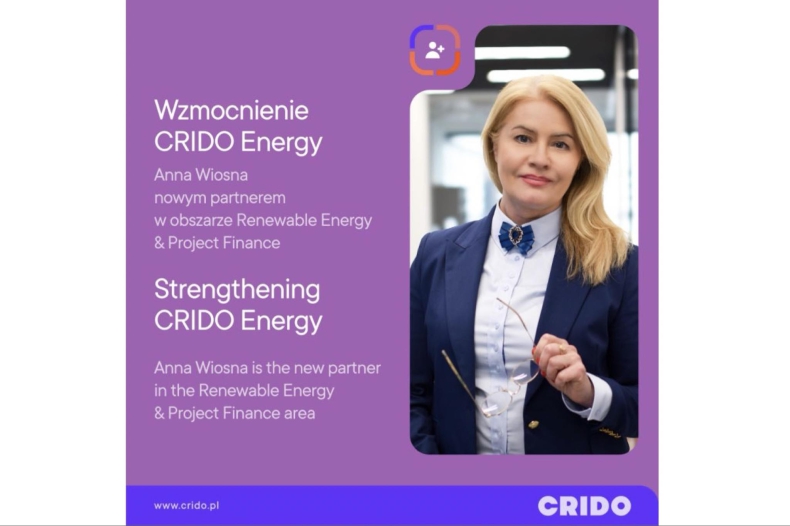 Anna Wiosna nowym partnerem w Crido Energy - ZielonaGospodarka.pl