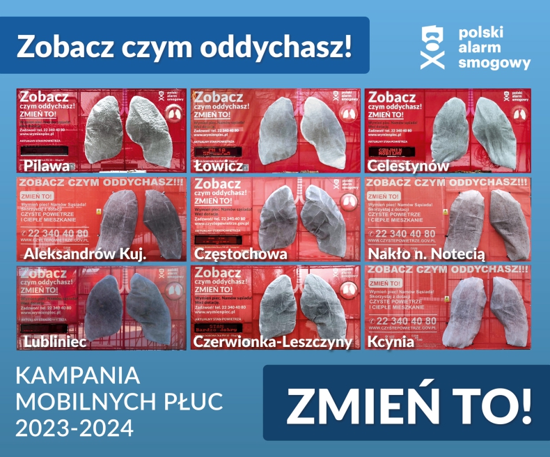 Polski Alarm Smogowy podsumował kampanię „Zobacz, czym oddychasz. Zmień to” - ZielonaGospodarka.pl