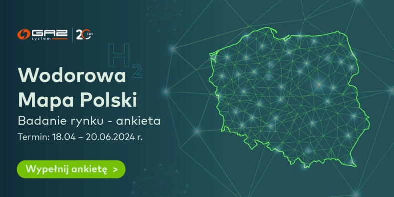 Gaz-System opracuje Wodorową Mapę Polski - ZielonaGospodarka.pl