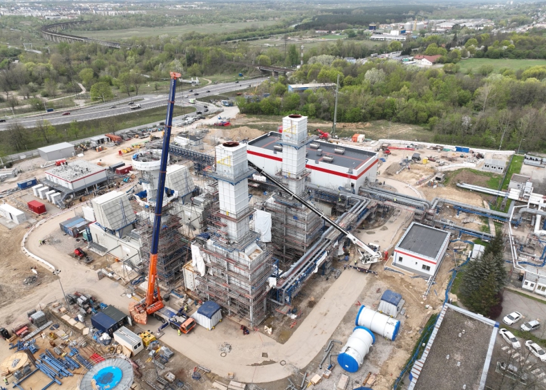 Budowa nowoczesnych bloków gazowych w Poznaniu osiąga zaawansowanie na poziomie 89% - ZielonaGospodarka.pl