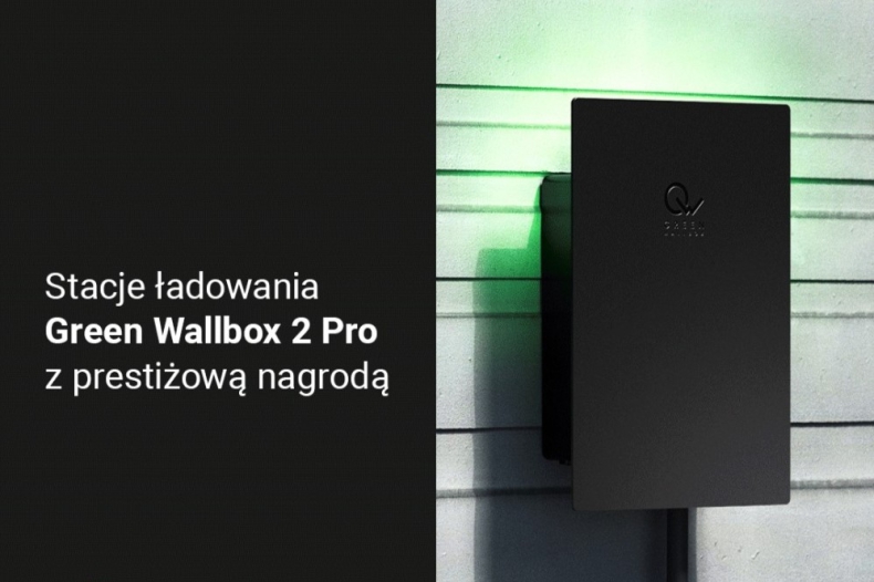 Polska firma Green Wallbox z prestiżową nagrodą za autorskie stacje ładowania samochodów elektrycznych  - ZielonaGospodarka.pl