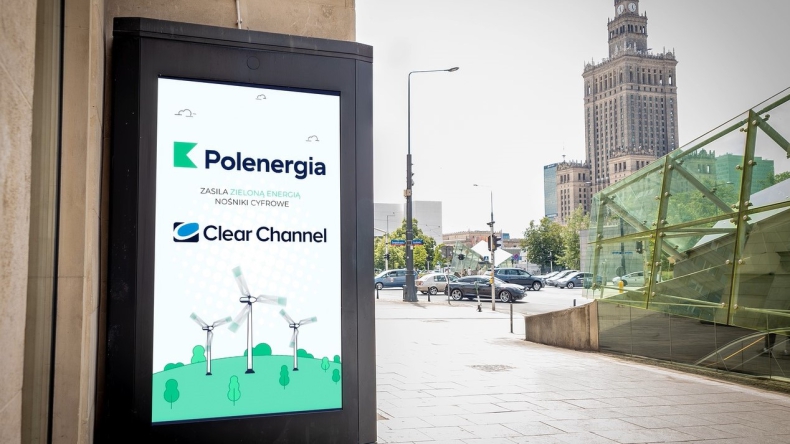 Polenergia łączy siły z siecią nośników cyfrowych Clear Channel Poland - ZielonaGospodarka.pl