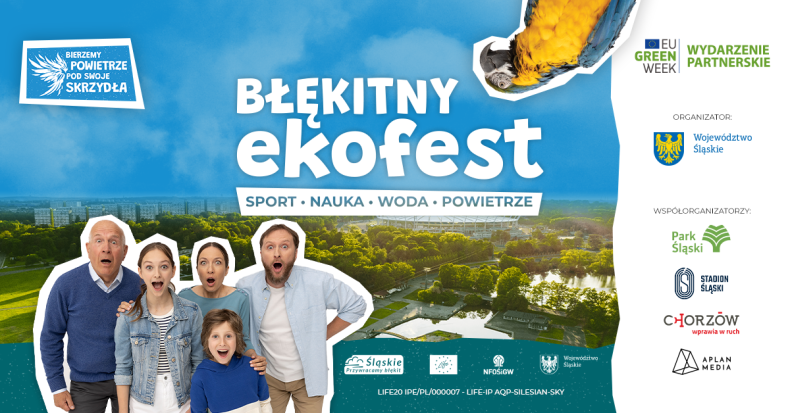 „Błękitny ekoFest”. Ekologiczne święto w sercu Parku Śląskiego - ZielonaGospodarka.pl