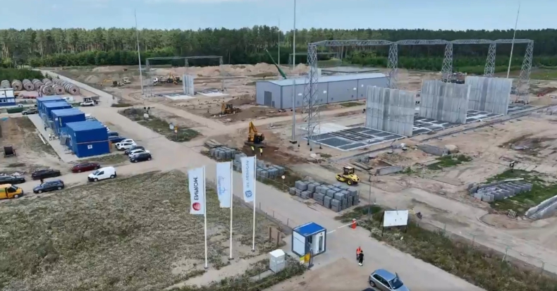 Tak powstaje lądowa stacja elektroenergetyczna dla Baltic Power [wideo] - ZielonaGospodarka.pl