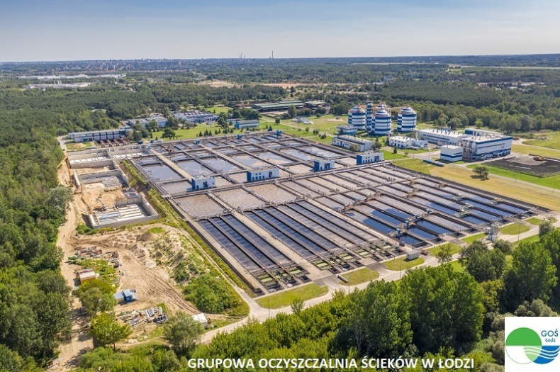 Łódź: Trwa budowa zbiorników retencyjnych w Grupowej Oczyszczalni Ścieków - ZielonaGospodarka.pl