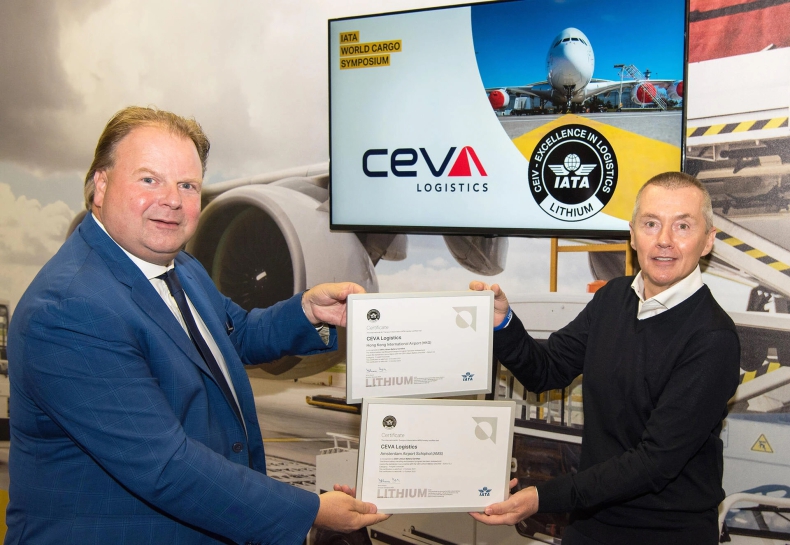 CEVA Logistics jako pierwsza firma otrzymuje nowy certyfikat IATA CEIV Lithium Battery - ZielonaGospodarka.pl