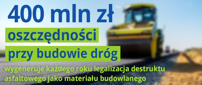 Minister Kurtyka: Dzięki legalizacji destruktu asfaltowego do budżetu Skarbu Państwa trafi ponad 400 mln zł - ZielonaGospodarka.pl