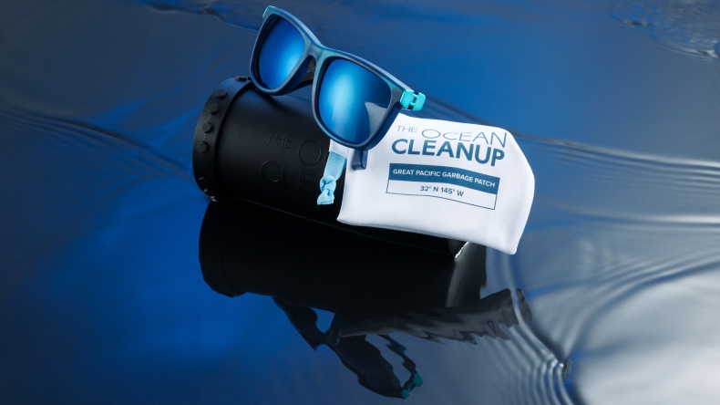 The Ocean Cleanup - okulary słoneczne z plastiku pozyskanego z Wielkiej Pacyficznej Plamy Śmieci - ZielonaGospodarka.pl