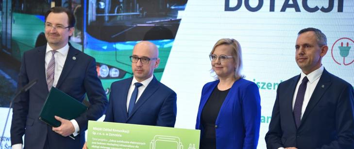Zamość stawia na elektromobilność. Miasto otrzyma z NFOŚiGW ponad 29 mln zł na zakup „zielonych” autobusów elektrycznych - ZielonaGospodarka.pl