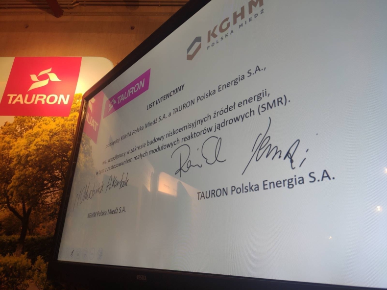 KGHM i Tauron - podpisano list intencyjny ws. współpracy przy reaktorach SMR - ZielonaGospodarka.pl