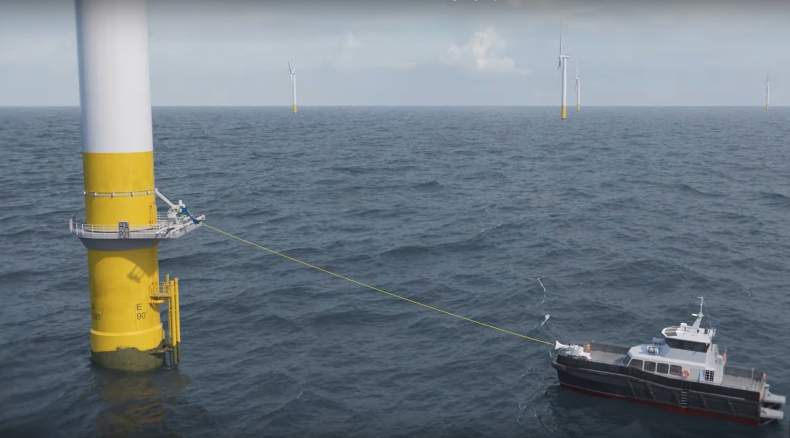 [WIDEO] Offshore: pierwsze na świecie punkty ładowania „morskich elektryków” zostaną zainstalowane na farmach wiatrowych u wybrzeży UK - ZielonaGospodarka.pl