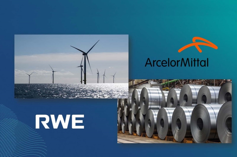RWE wspólnie z ArcelorMittal będą budować i eksploatować MFW i instalacje wodorowe na potrzeby produkcji niskoemisyjnej stali - ZielonaGospodarka.pl
