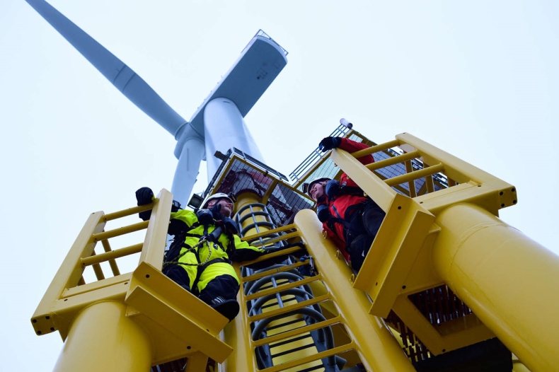 Nowa morska farma wiatrowa w Niemczech połączy produkcję energii i wodoru  - ZielonaGospodarka.pl