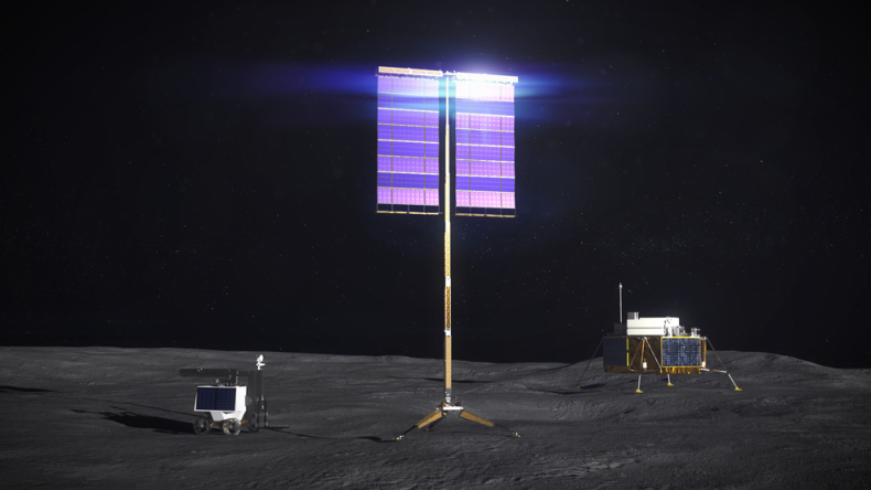 NASA - energia na Księżycu za 19,4 mln USD... prosto z PV  - ZielonaGospodarka.pl