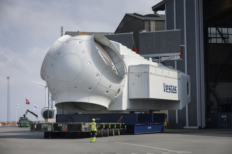  Vestas testuje pierwszą gondolę dla morskiej turbiny wiatrowej o mocy 15 MW  - ZielonaGospodarka.pl
