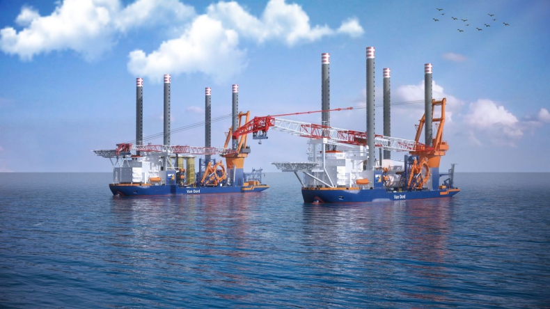Statek Aeolus będzie obsługiwał turbiny wiatrowe o mocy 15 MW  - ZielonaGospodarka.pl