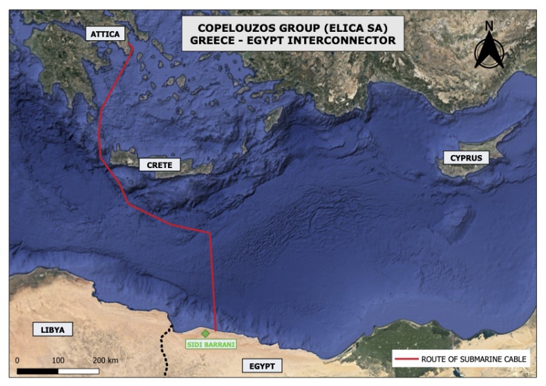 Morski interkonektor połączy Grecję z Egiptem. Celem jest przesył energii z OZE - ZielonaGospodarka.pl