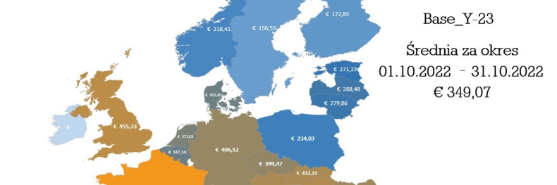 Mapa średnich cen energii w październiku 2022 r. – analiza Energy Solution - ZielonaGospodarka.pl
