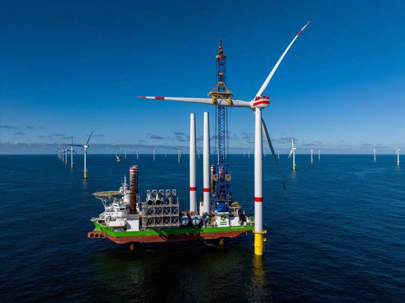 Wszystkie turbiny zainstalowane na farmie wiatrowej RWE Kaskasi - ponad dwie trzecie z nich już dostarcza ekologiczny prąd - ZielonaGospodarka.pl