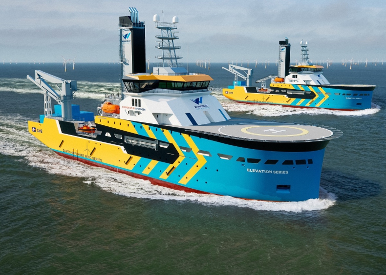 Windcat Offshore i Damen Shipyards opracowują przyszłościowe statki do obsługi farm wiatrowych - ZielonaGospodarka.pl