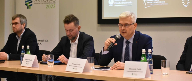Wiceminister Ireneusz Zyska na konferencji Areopag Energetyki Odnawialnej - ZielonaGospodarka.pl