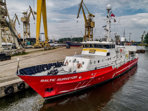 Baltic Surveyor - nowy nabytek Baltic Diving Solutions gotowy na pracę w polskim offshore [ZDJĘCIA]-ZielonaGospodarka.pl