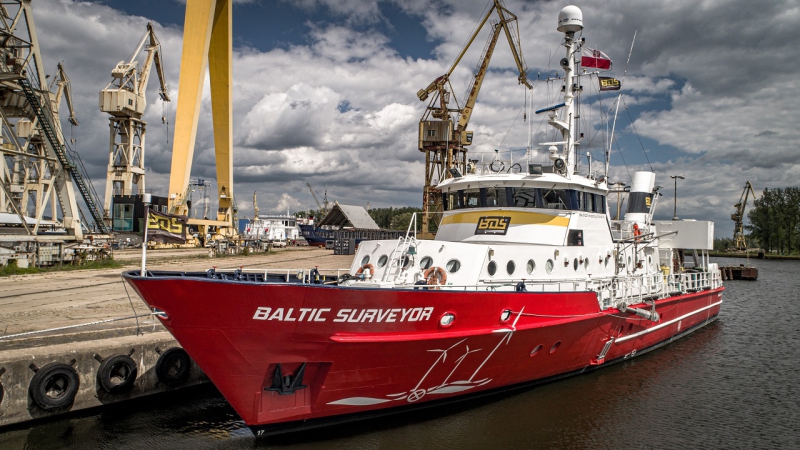 Baltic Surveyor - nowy nabytek Baltic Diving Solutions gotowy na pracę w polskim offshore [ZDJĘCIA]-ZielonaGospodarka.pl