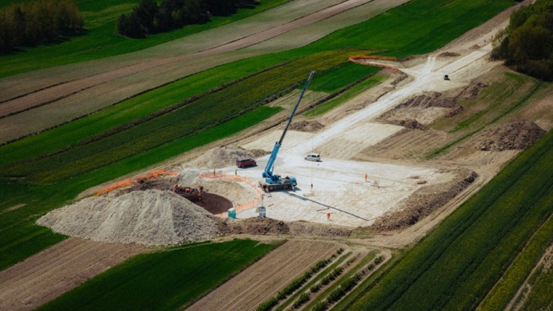 Tak powstaje farma wiatrowa Annopol [GALERIA]-ZielonaGospodarka.pl
